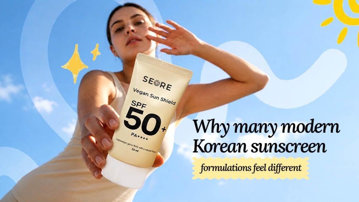 Why Many Modern Korean Sunscreen Formulations Feel Different?
