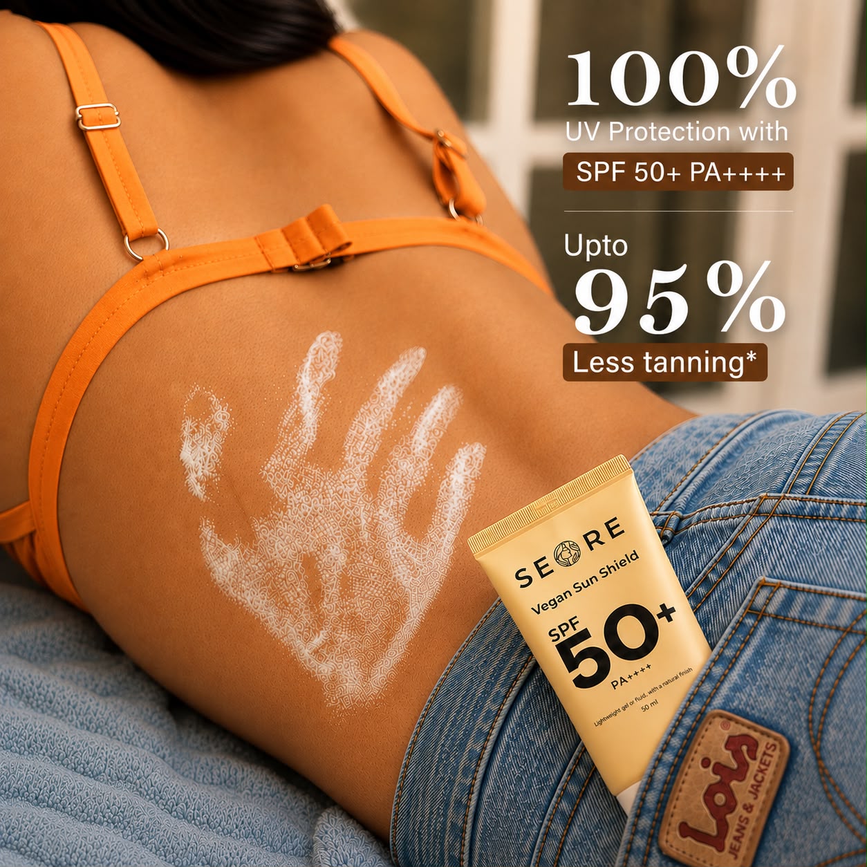 SEORE Vegan Sun Shield SPF 50+ PA++++ Sunscreen