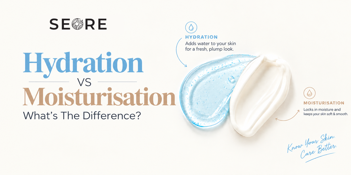 Hydration vs Moisturisation: What’s The Difference
