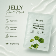 SEORE Centella Asiatica + Vitamin C Jelly Sheet Mask | Pack of 2
