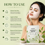 SEORE Jelly Sheet Mask | Combo Pack of 4