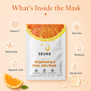 SEORE Vitamin C  Brightening & Glow Jelly Mask