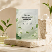 SEORE Glutathione + Green Tea Skin Lightening & Even Tone Jelly Mask