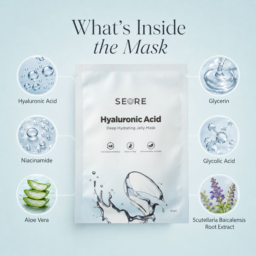 SEORE Hyaluronic Acid Deep Hydrating Jelly Mask