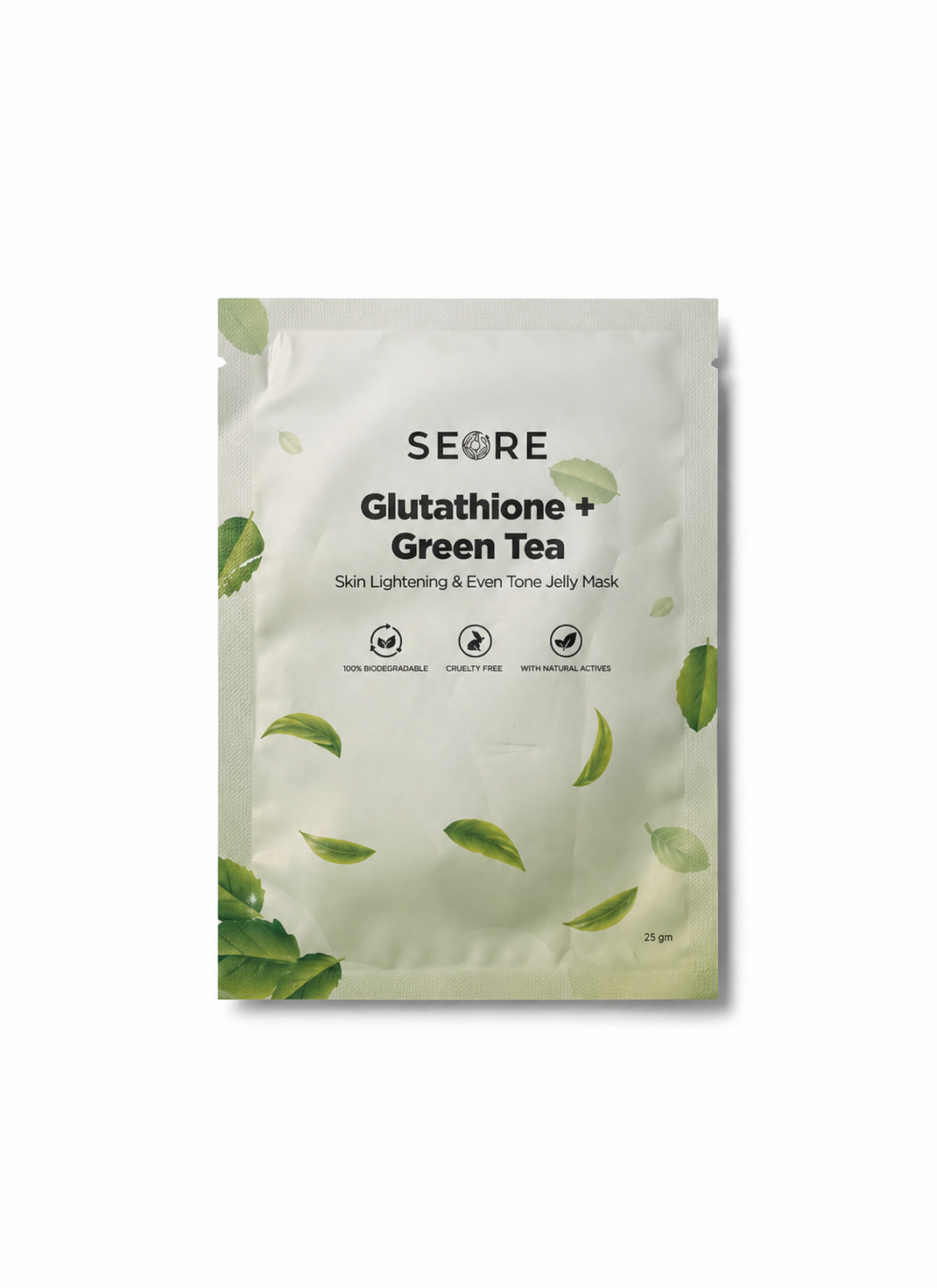 SEORE Glutathione + Green Tea Skin Lightening & Even Tone Jelly Mask