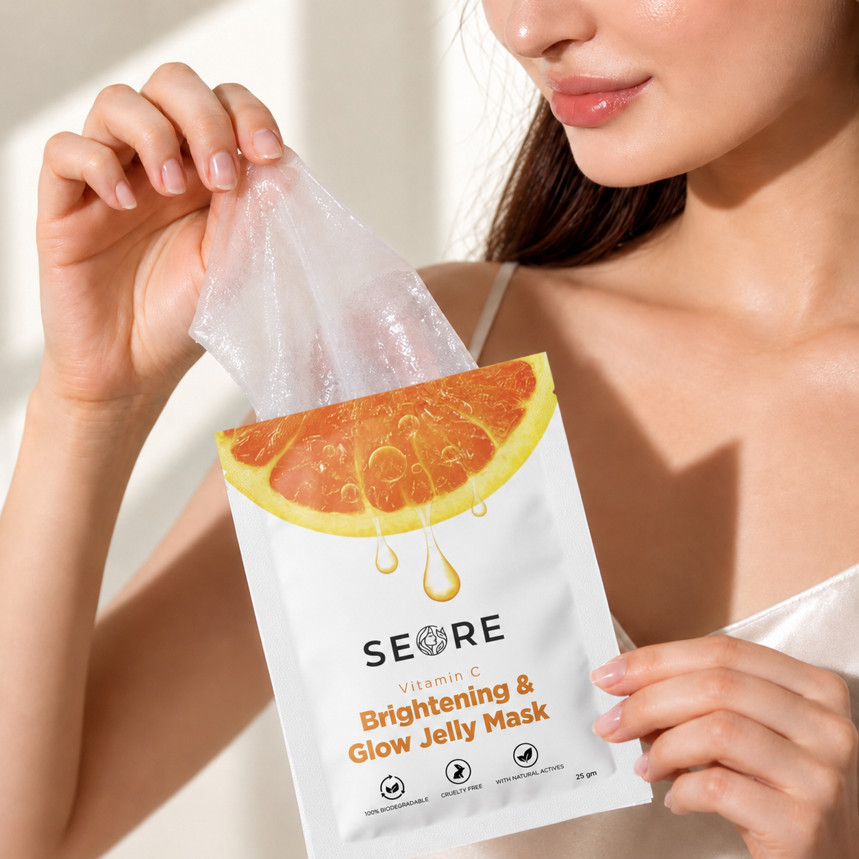 SEORE Vitamin C Brightening & Glow Jelly Mask