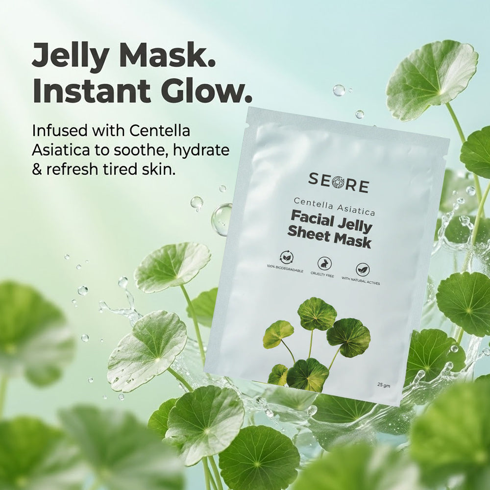 SEORE Centella Asiatica Facial Jelly Sheet Mask