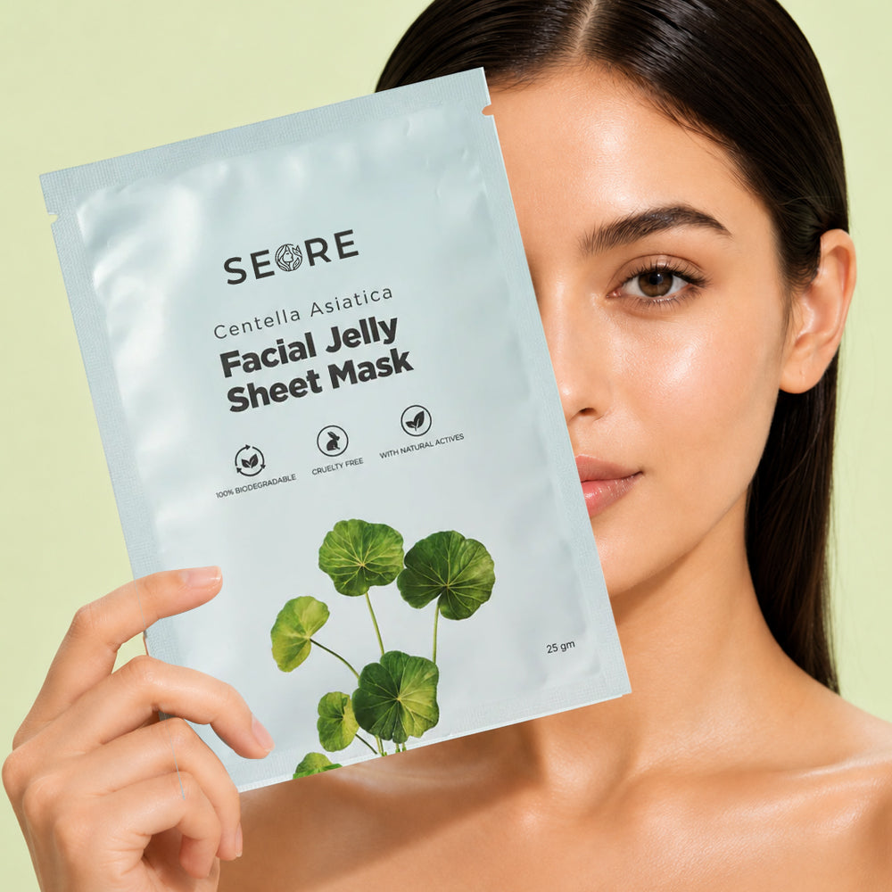 SEORE Centella Asiatica Facial Jelly Sheet Mask