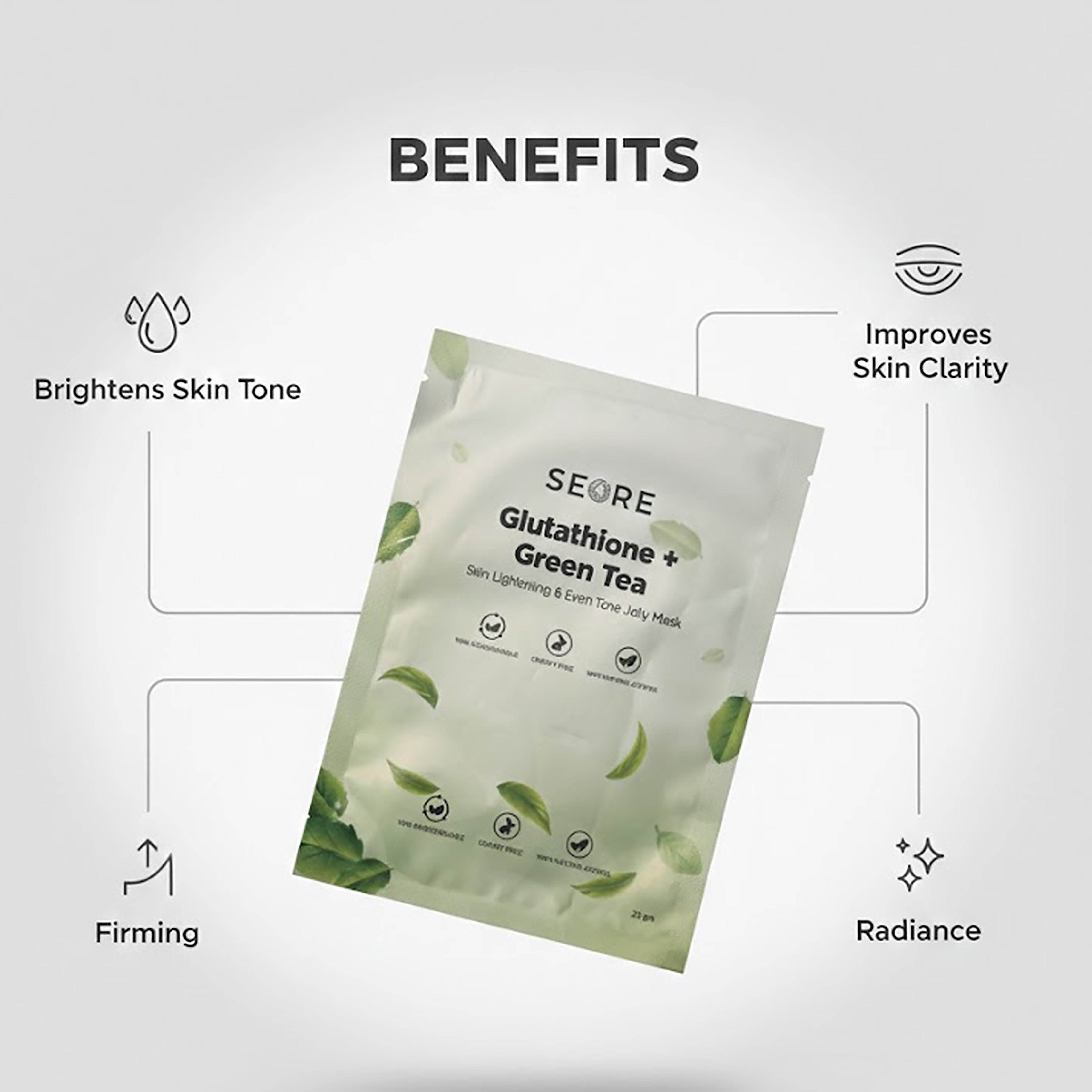 SEORE Jelly Sheet Mask | Combo Pack of 4 |