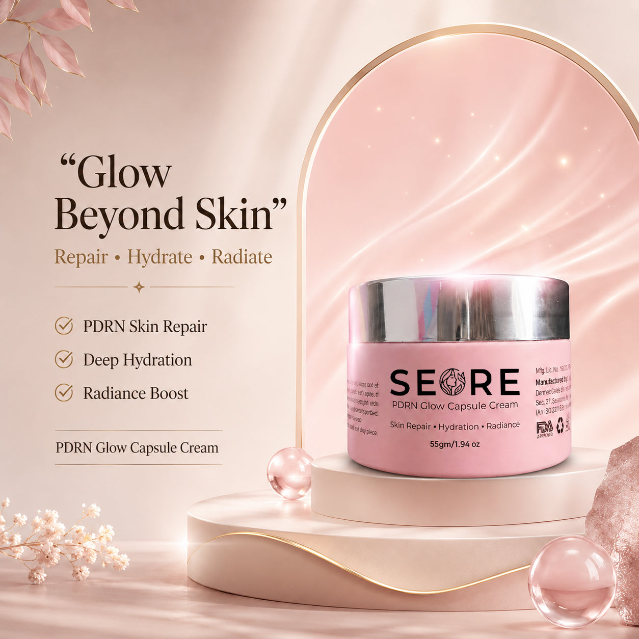 SEORE PDRN Glow Capsule Cream