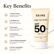 SEORE Vegan Sun Shield SPF 50+ PA++++