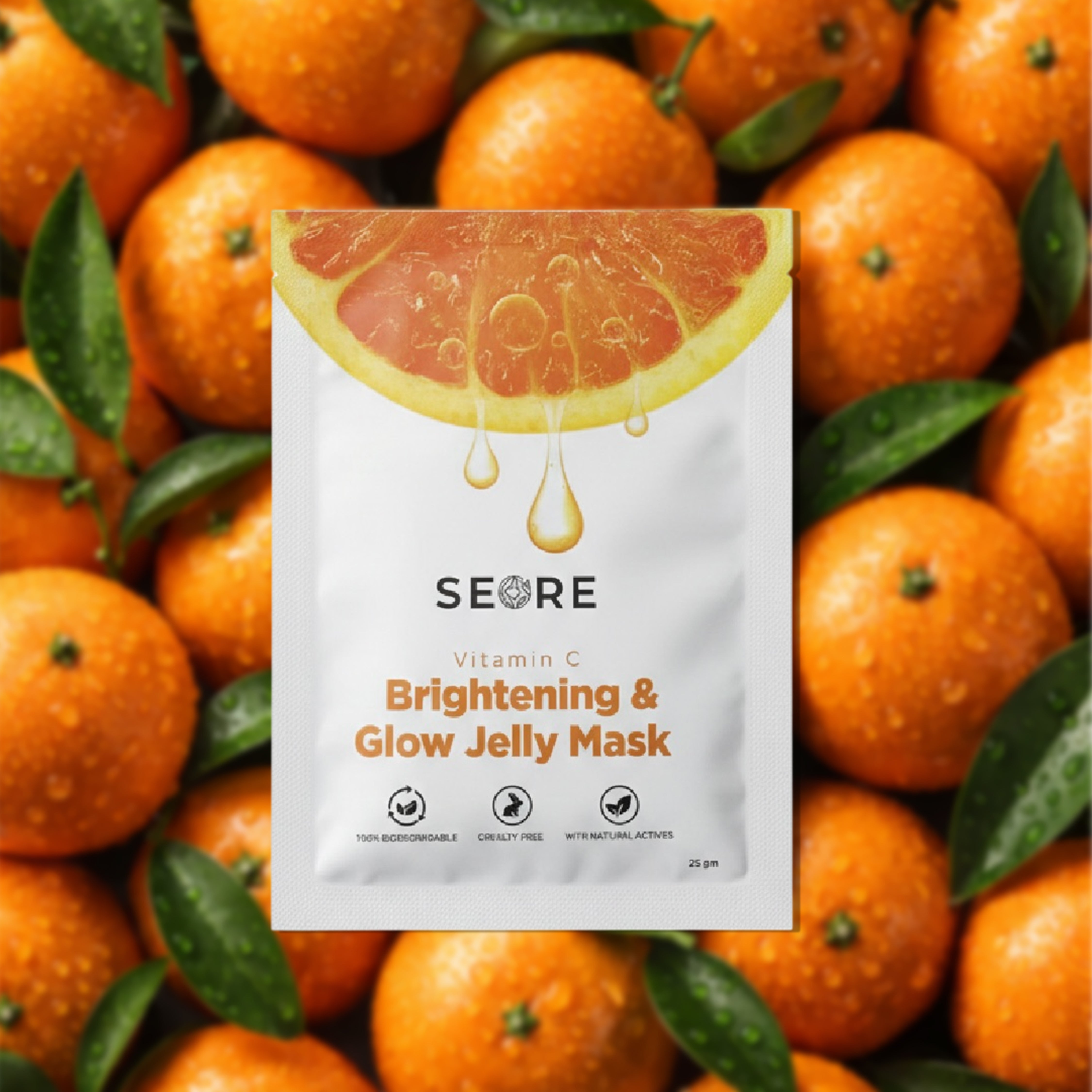 SEORE  Vitamin C Brightening & Glow Jelly Mask