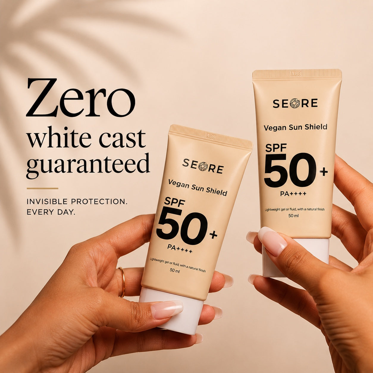 SEORE Vegan Sun Shield SPF 50+ PA++++ Sunscreen
