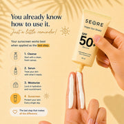 SEORE Vegan Sun Shield SPF 50+ PA++++ Sunscreen