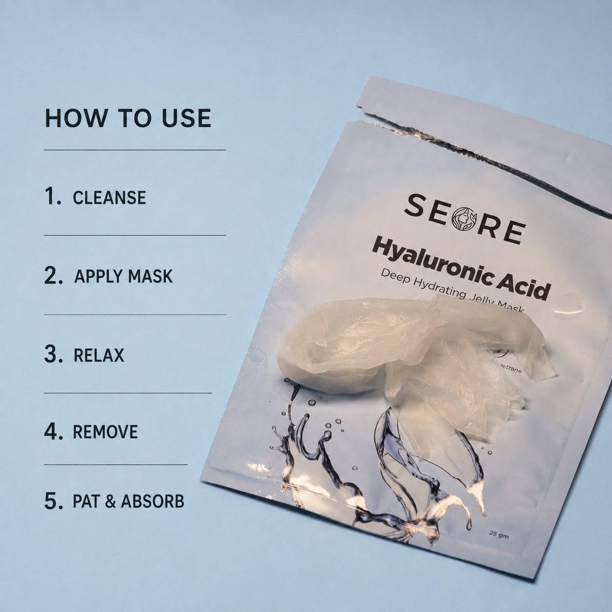 SEORE Hyaluronic Acid Deep Hydrating Jelly Mask