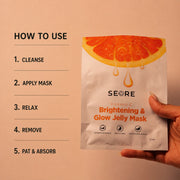 SEORE Vitamin C Brightening & Glow Jelly Mask