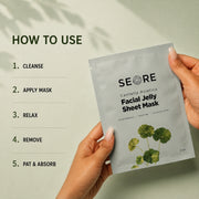 SEORE Centella Asiatica Facial Jelly Sheet Mask